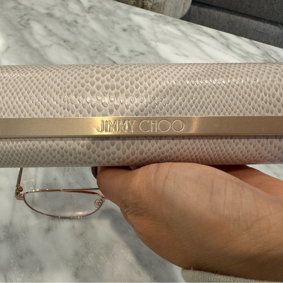 Jimmy Choo Blue-Violet Light Protection Eyeglasses - Picture 10 of 11